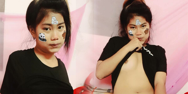รูปโป๊สาวไทย น้องฟ้าอ้าหียั่ว เเหกหีโชว์ลงกลุ่มลับขนาดนี้ หนุ่ม ๆ จะอดใจไหวไหม