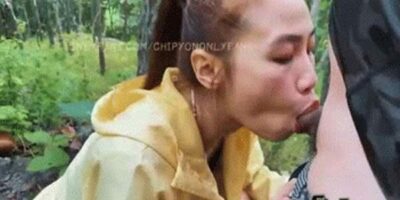 คลิปหลุดเอากัน น้องชิปปี้ Onlyfans เดินป่ากับคู่ขาเเต่ดันเงี่ยนต้องกระเด้าท่าหมา