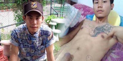 ภาพนู้ดผู้ชาย หนุ่มทางบ้านควยใหญ่ อย่างเเซ่บมานอนเเก้ผ้าอ้าขาโชว์หำใหญ่สวยส่งให้สาว
