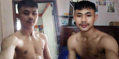 หลุดรูป x ชายแท้ นักมวยหนุ่มหุ่นล้ำ มายืนโชว์หำ ให้สาวได้กรี๊ดกร๊าด แล้วเเอบเอารูปไปติ้วหี