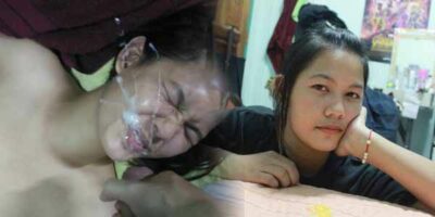 วัยรุ่นสาวทางบ้าน xxx นมใหญ่หีสวยมา นอนอมควยให้เเฟนหนุ่ม เเล้วถ่ายรูปให้เก็บไว้ดูเวลาเงี่ยน